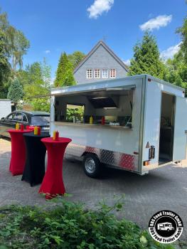 Imbisswagen - ABHOLFERTIG - Imbissanhänger - Street Food Anhänger- Neufahrzeug mit Propangasgeräten